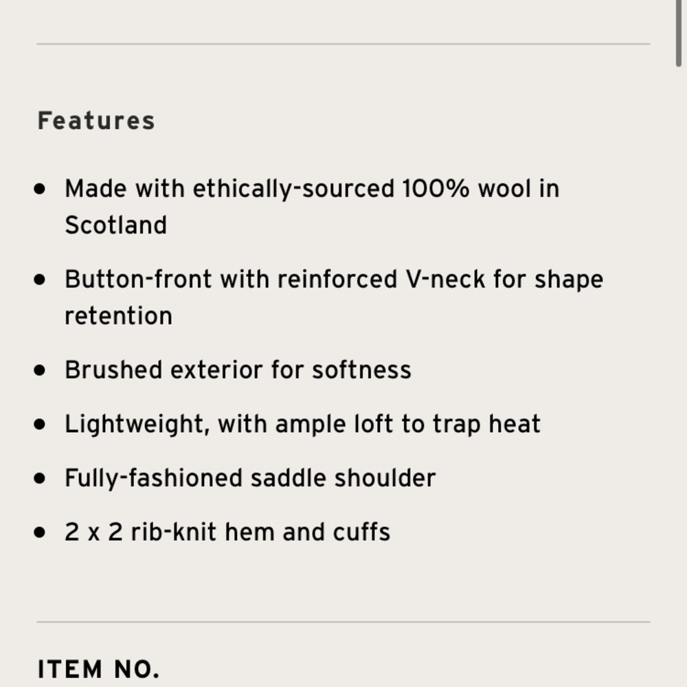Filson Wmns Cardigan - Picture 13 of 13